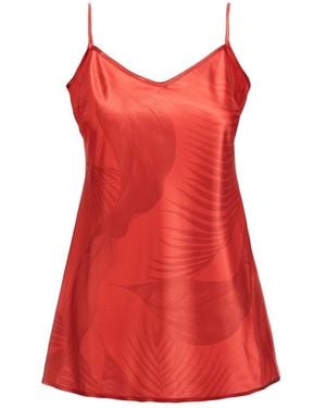F.R.S For Restless Sleepers Sleeveless Tops - Red