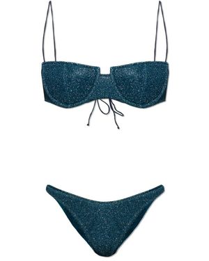 Oséree Zweiteiliger Badeanzug - Blau