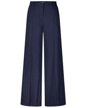 Seductive Elegant Wide Leg Hosen - Blau