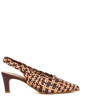 Strategia Slingback Intreccio - Bruin