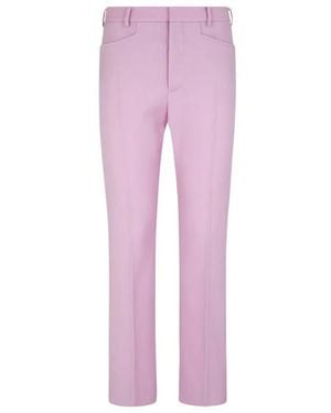 Tom Ford Straight Trousers - Roze