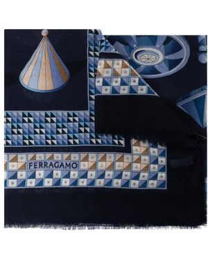Ferragamo Scarves - Blu