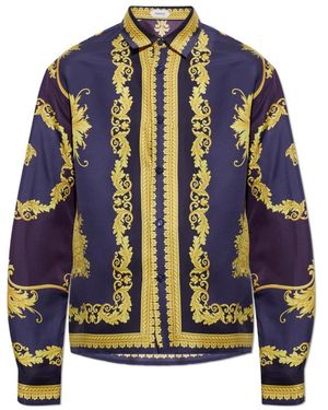 Versace Casual Shirts - Blu