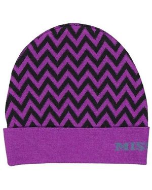 Missoni Beanies - Purple