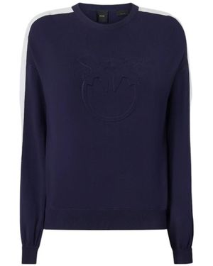 Pinko Round-Neck Knitwear - Blu