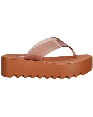 Melissa Schoenen ,Bruin ,Thong Platform Ad
