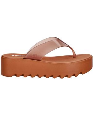 Melissa Schoenen ,Bruin ,Thong Platform Ad