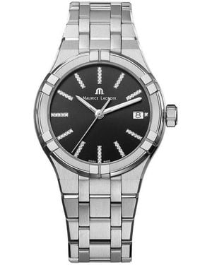 Maurice Lacroix Aikon Quartz Date 35 Mm - Mettallic