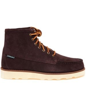 Sebago Lace-Up Boots - Marrone