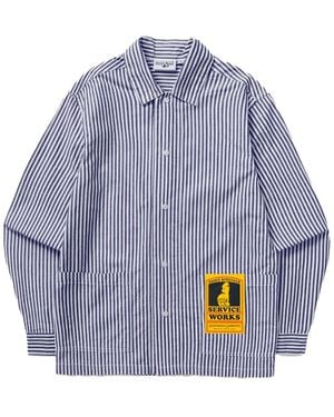 Service Works Casual Shirts - Blue