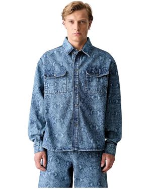 Daily Paper Denim Shirts - Blu