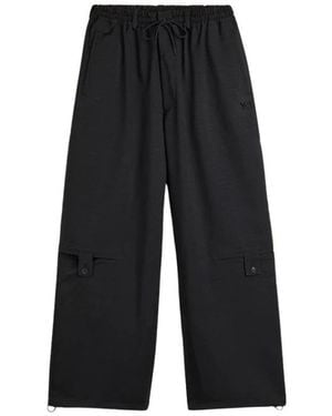Y-3 Weite Hosen - Schwarz