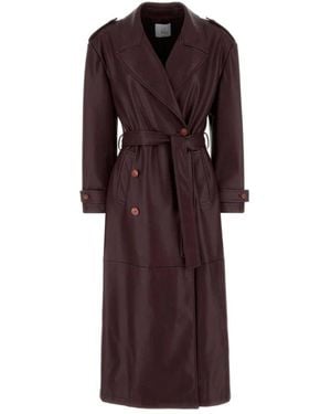 LE SULLY STUDIO Trench Coats - Purple