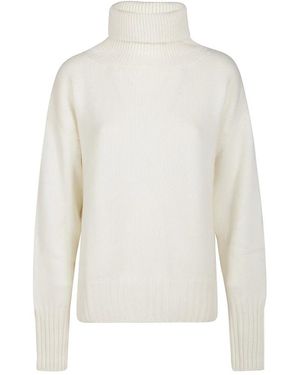Wild Cashmere Turtlenecks - Blanco