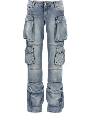 The Attico Straight Fit Jeans - Blue