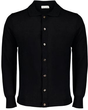 AUTORE Cardigan Freeman Aus Merinowolle - Schwarz