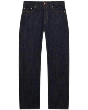 CASABLANCA Straight Jeans - Azul