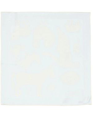 Jacquemus Silky Scarves - White