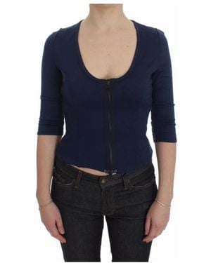 Exte Long Sleeve T-Shirts - Blue