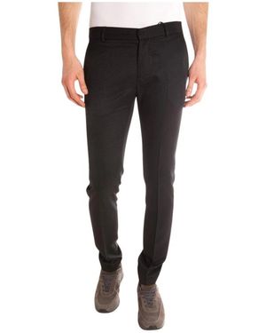 Daniele Alessandrini Slim-Fit Trousers - Black