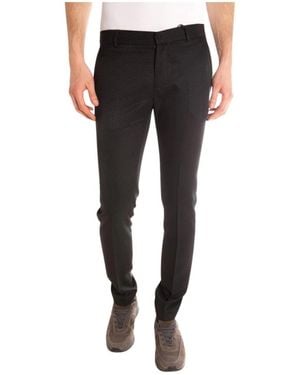 Daniele Alessandrini Slim-Fit Trousers - Black