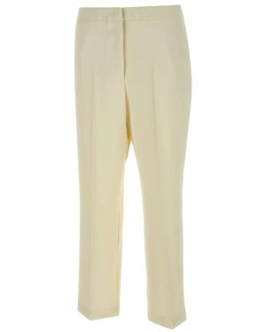 Kaos Straight Trousers - Natural