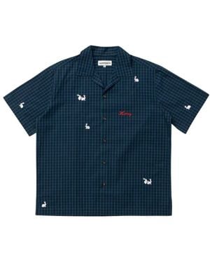Carne Bollente Short Sleeve Shirts - Blu