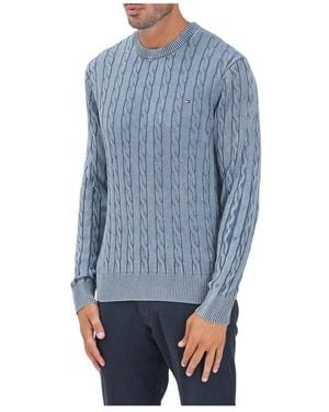 Tommy Hilfiger Round-Neck Knitwear - Bleu