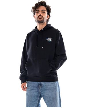 The North Face Fitness ,Zwart ,Katoen U Off Piste Embro Rlx Hoodie-Graphic