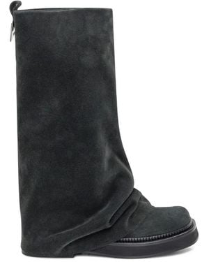 The Attico High Boots - Black