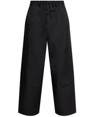 Y-3 Wide Pants - Black