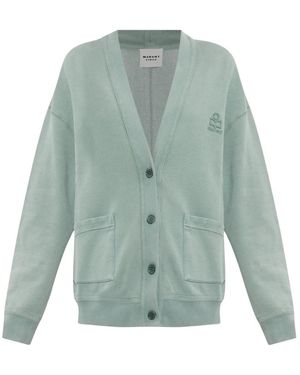 Isabel Marant Truien & Vesten ,Groen ,Katoen Stephy Sweatshirt - Blauw