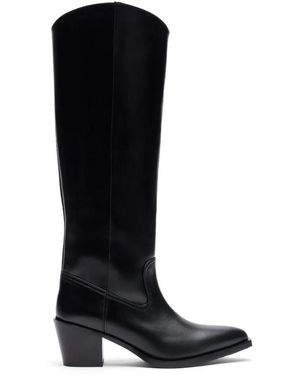 Stuart Weitzman Cowboy Boots - Negro