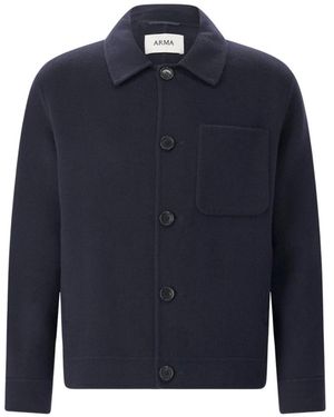 Arma Casual Shirts - Bleu