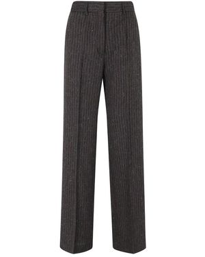 Erika Cavallini Semi Couture Wide Trousers - Grey