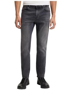 BOSS Klassieke Slim-Fit Jeans - Grijs