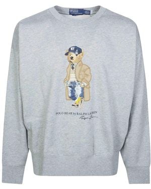 Polo Ralph Lauren Gebreide Sweater - Grijs