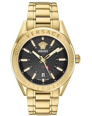 Versace Analoge Gmt Uhr - Mettallic