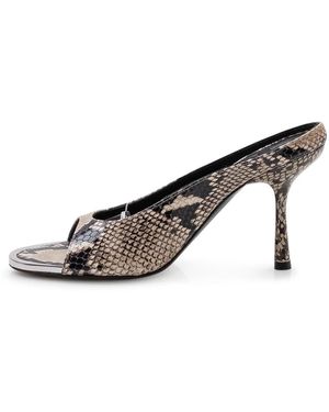 DIESEL Heeled Mules - Marrón