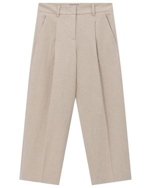 Seductive Wide Trousers - Gris