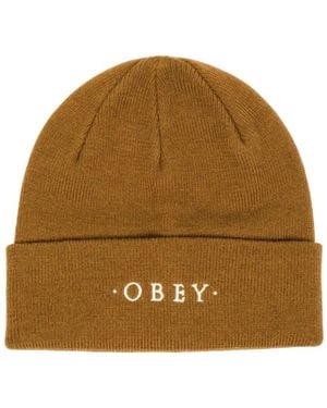 Obey Beanies - Brown