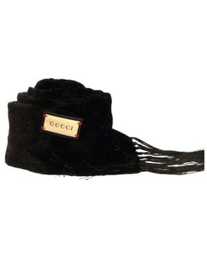 Gucci Dunne Sjaal - Zwart