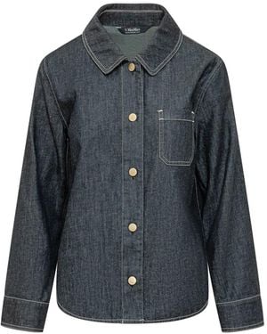 Max Mara Denim Jackets - Blue