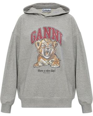 Ganni Hoodies - Grey