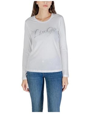 Liu Jo Long Sleeve Tops - Blu