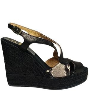 Kanna Wedges - Black