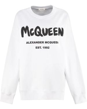 McQueen Sweatshirts - White