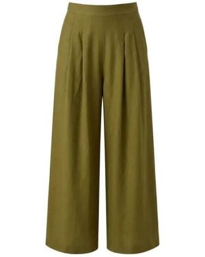 Amélie & Amélie Wide Trousers - Green