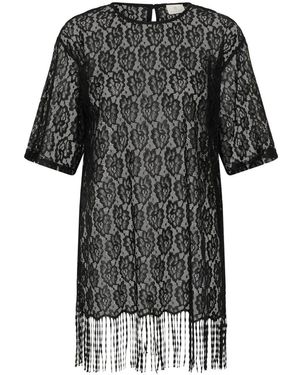 Kaffe Short Dresses - Negro