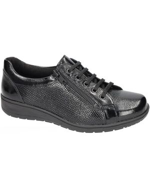 SOLIDUS Schoenen ,Zwart ,Leer Kate Sneakers